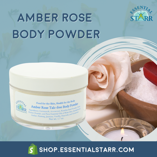 Body Powder  - Rose Amber