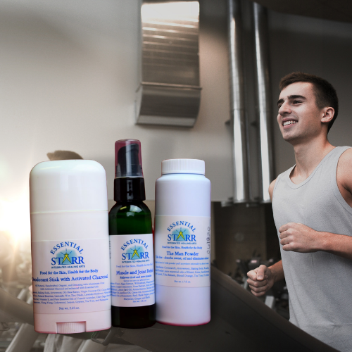 Deodorant, Powder, Muscle Joint Relief - Essential Starr Aromatherapy Florida Sarasota