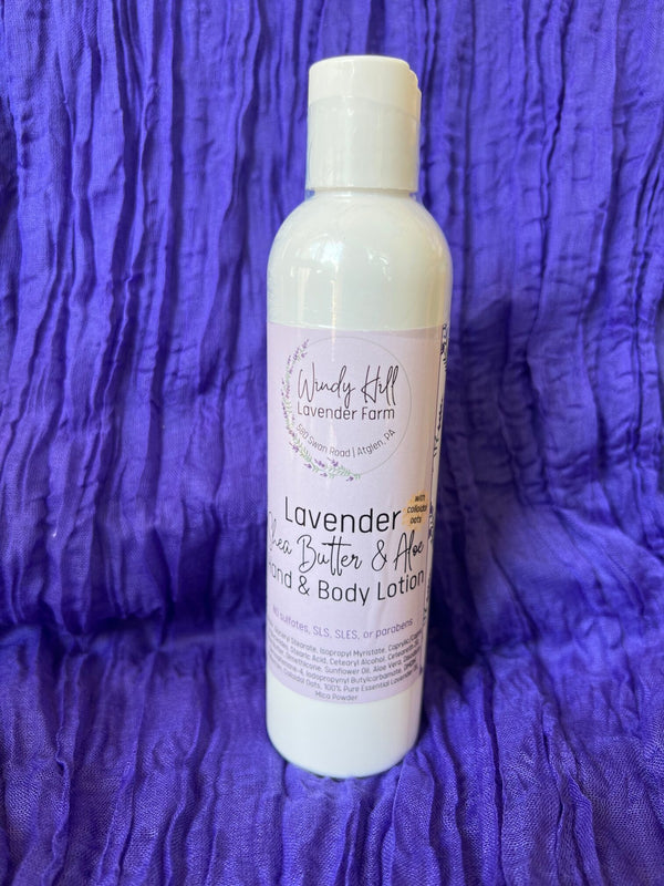 Lavender Shea Butter & Aloe Hand & Body Lotion (2 oz.)