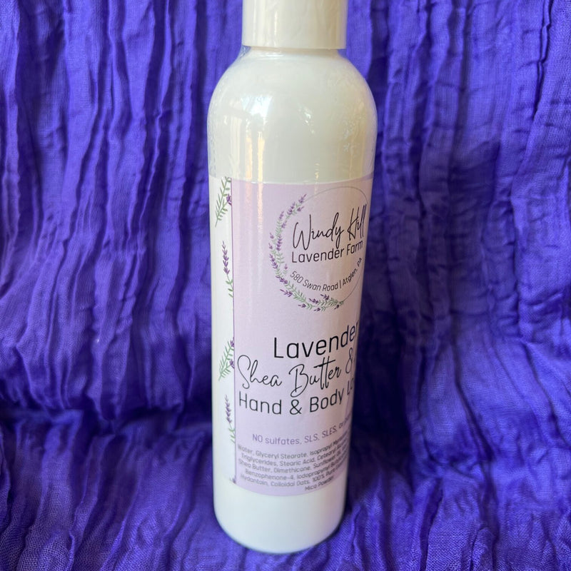 Lavender Shea Butter & Aloe Hand & Body Lotion