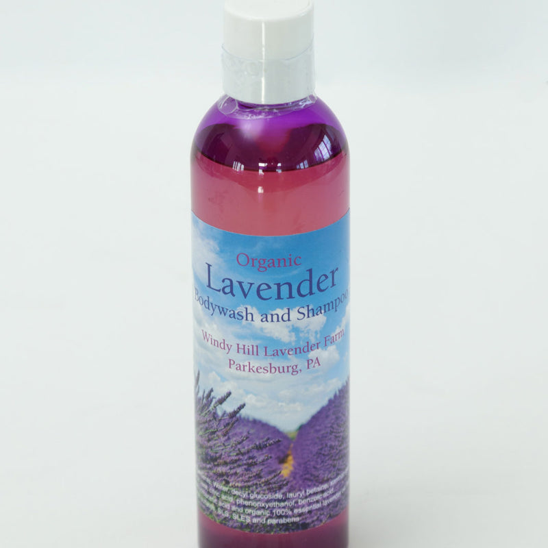 Organic Lavender Body Wash & Shampoo