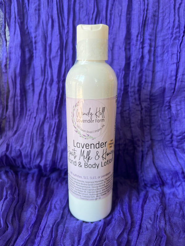 Lavender Goat’s Milk & Honey Hand & Body Lotion (2 oz.)