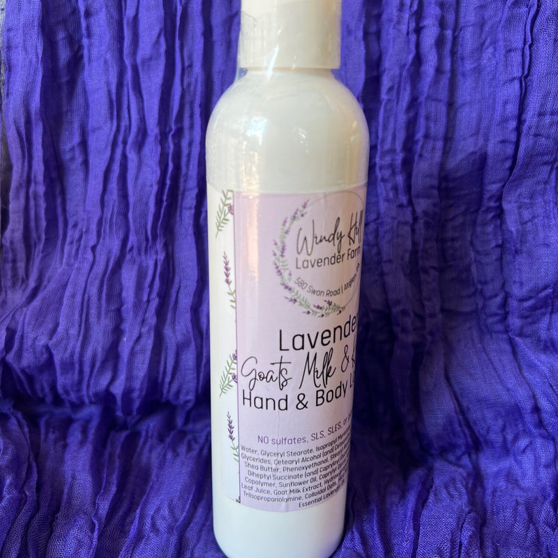 Lavender Goat’s Milk & Honey Hand & Body Lotion