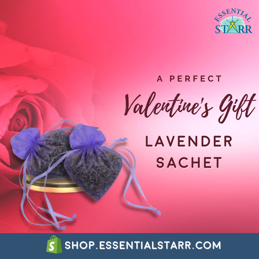 Lavender or Rose Sachet