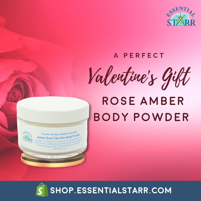 Body Powder  - Rose Amber