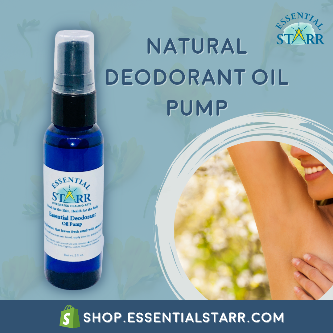 Natural Deodorant Oil Pump