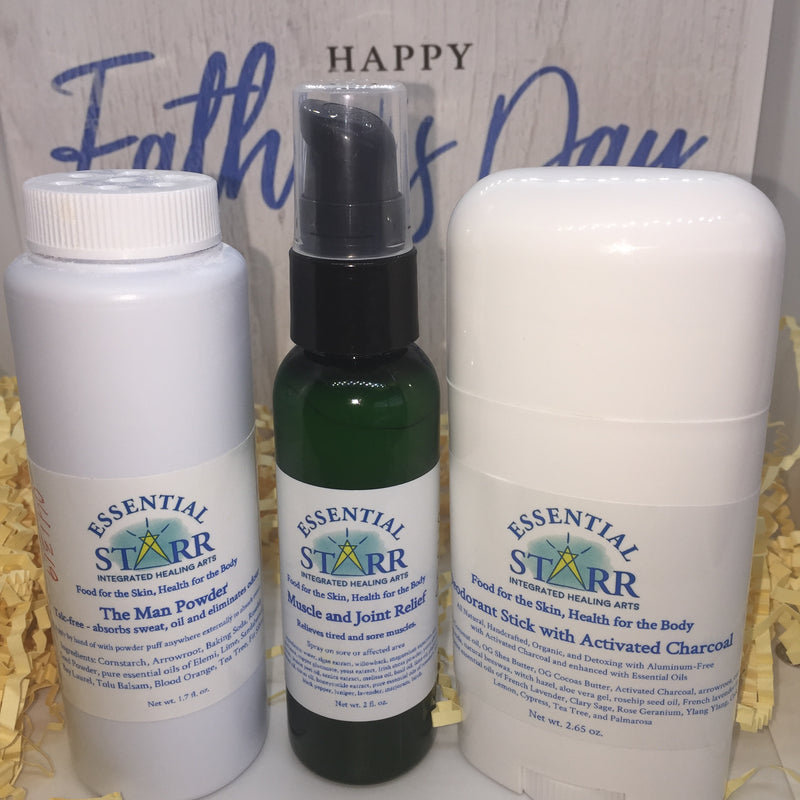 Deodorant, Powder, Muscle Joint Relief - Essential Starr Aromatherapy Florida Sarasota