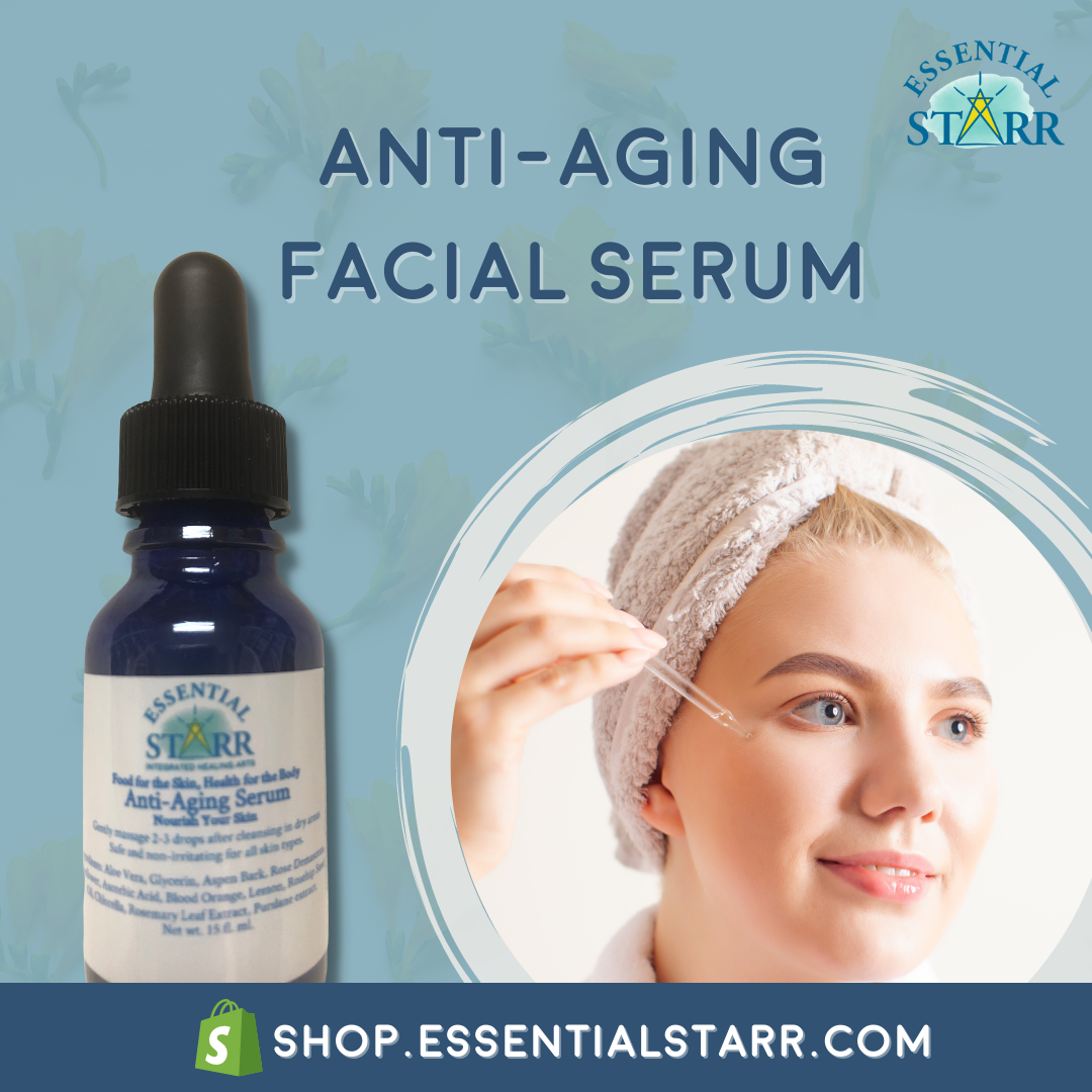 Anti-Aging Facial Serum -- with Vit C and Purslane Extract